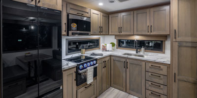 2026 KZ RV Durango HT D240RKD Fifth Wheel Kitchen