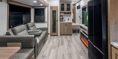 2026 KZ RV Durango HT D240RKD Fifth Wheel Living Room