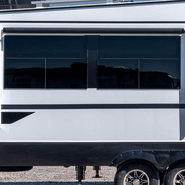 2026 KZ RV Ridgeway Fifth Wheel Square Frameless Windows