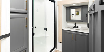 2026 KZ RV Ridgeway 27RK Fifth Wheel Bathroom Shower
