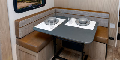2026 KZ RV Ridgeway 27RK Fifth Wheel Dinette