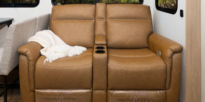 2026 KZ RV Ridgeway 31RL Fifth Wheel Rear Living Theater Seats