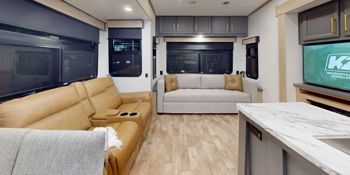 2026 KZ RV Ridgeway 31RL Fifth Wheel Interior 360