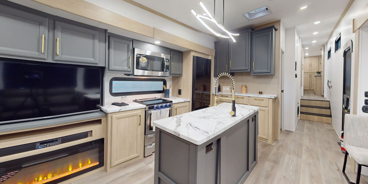 2026 KZ RV Ridgeway 36MB Fifth Wheel Interior 360