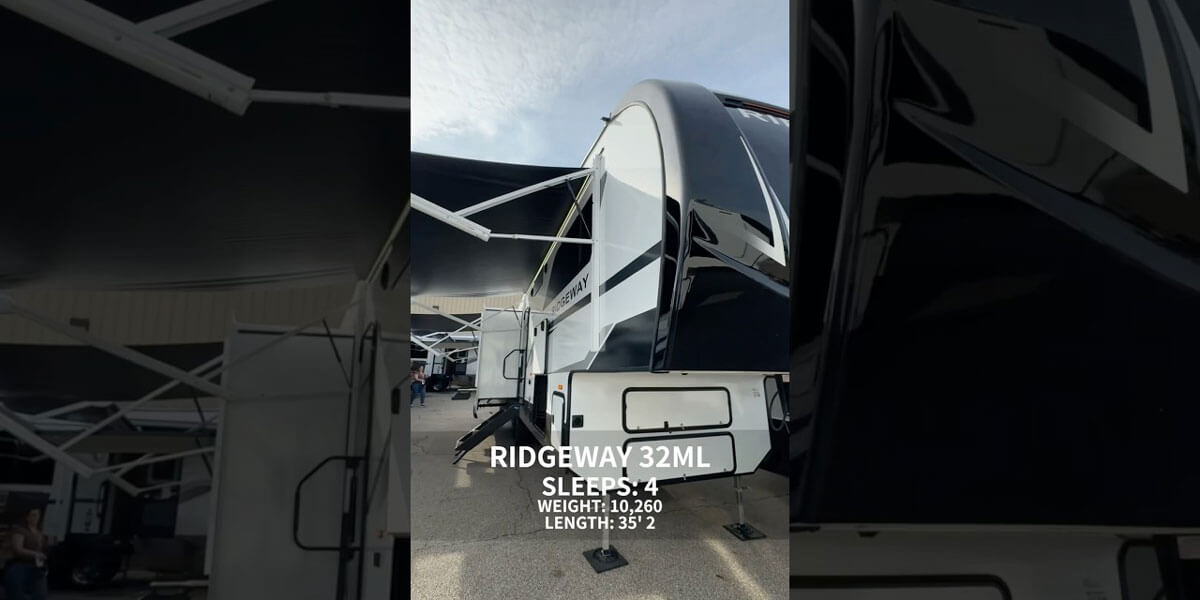 2026 KZ RV Ridgeway 32ML Fifth Wheel Quick Tour Video