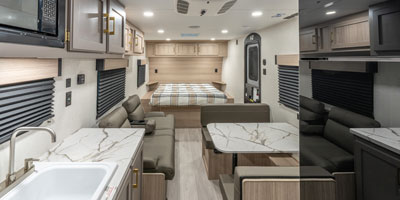 2026 KZ RV Sportsmen Classic 240BH Travel Trailer Interior 1