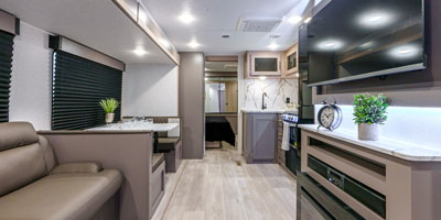 2025 KZ RV Sportsmen SE 292RBKSE Travel Trailer Back to Front