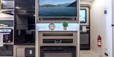 2025 KZ RV Sportsmen SE 292RBKSE Travel Trailer Entertainment Center