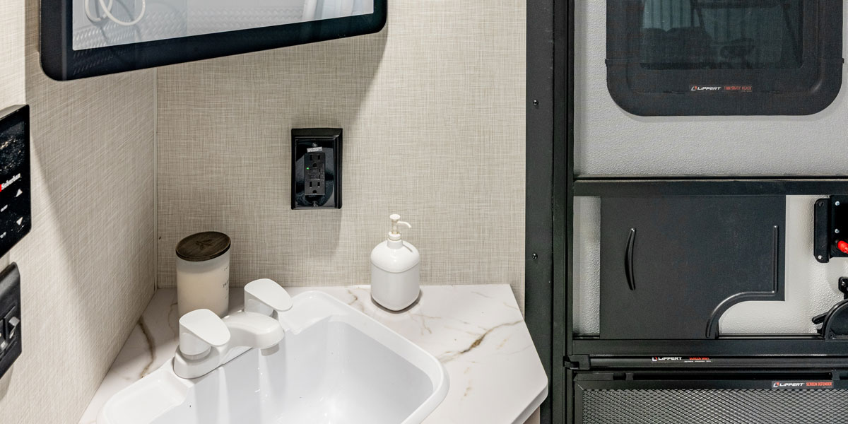2026 KZ RV Sportsmen SE 261BHKSE Travel Trailer Bathroom