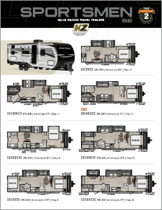 2026 KZ RV Sportsmen SE Value Packed Travel Trailers Flyer