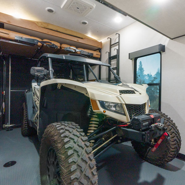 2025 KZ RV Sportster X 3915X Fifth Wheel Toy Hauler Garage Welded D Rings