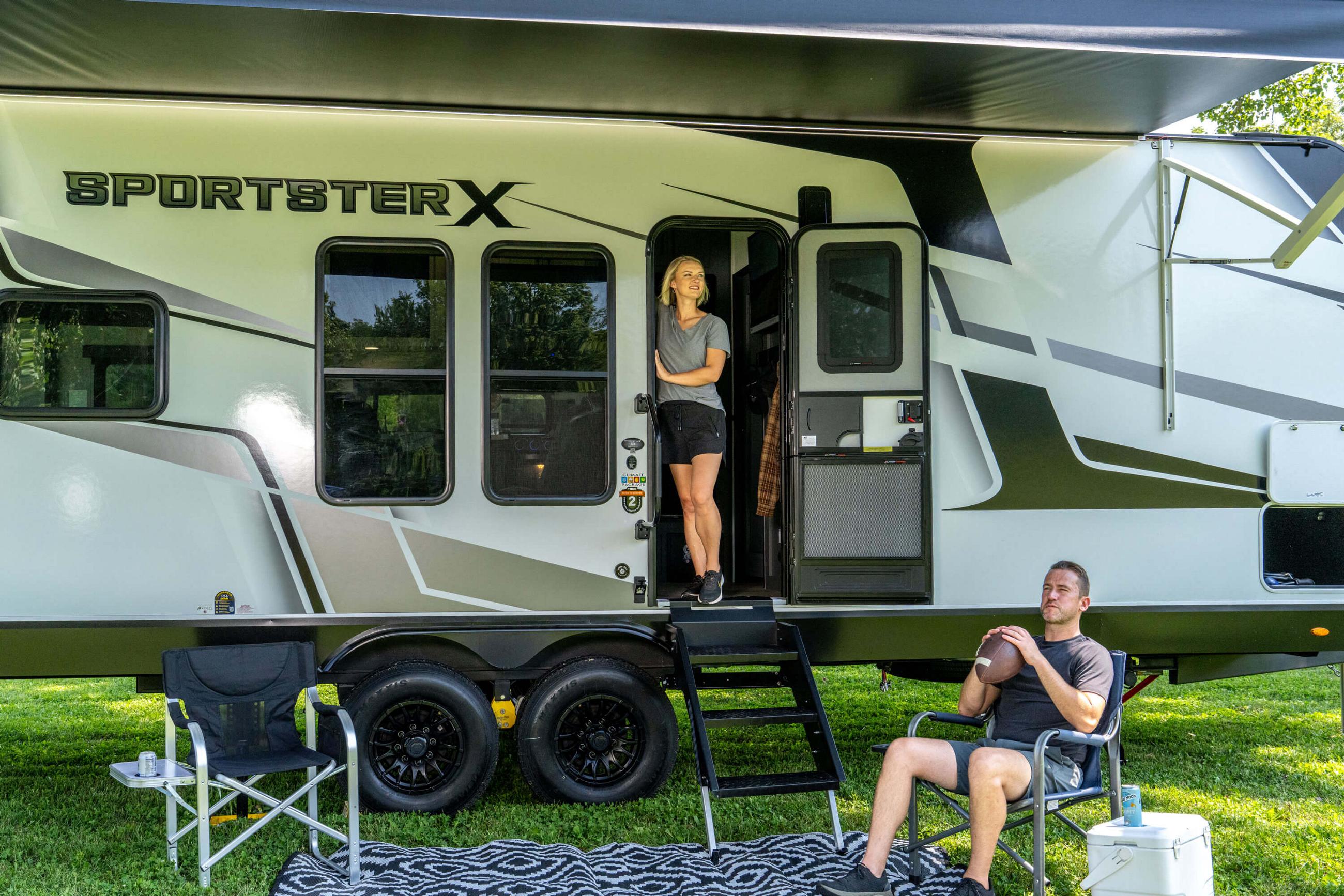2026 Sportster X 22X Travel Trailer Toy Hauler | KZ RV
