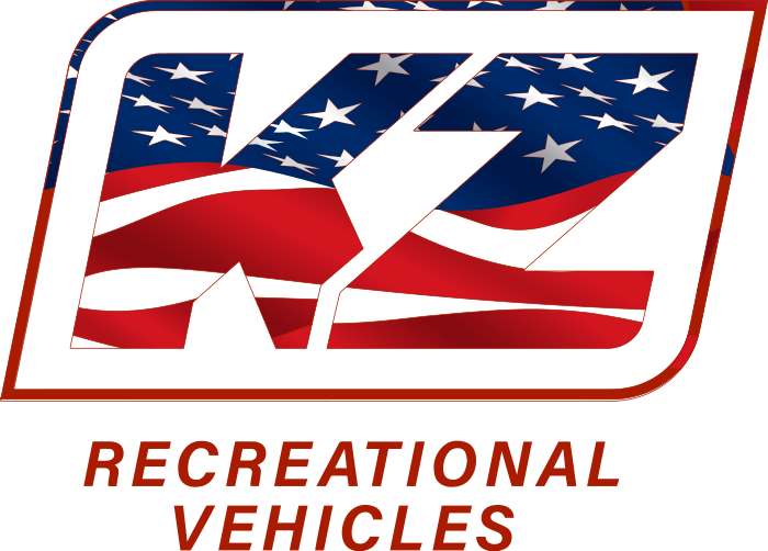 KZ RV USA Flag Logo
