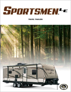 2017 KZ RV Sportsmen LE Travel Trailers Brochure Cover