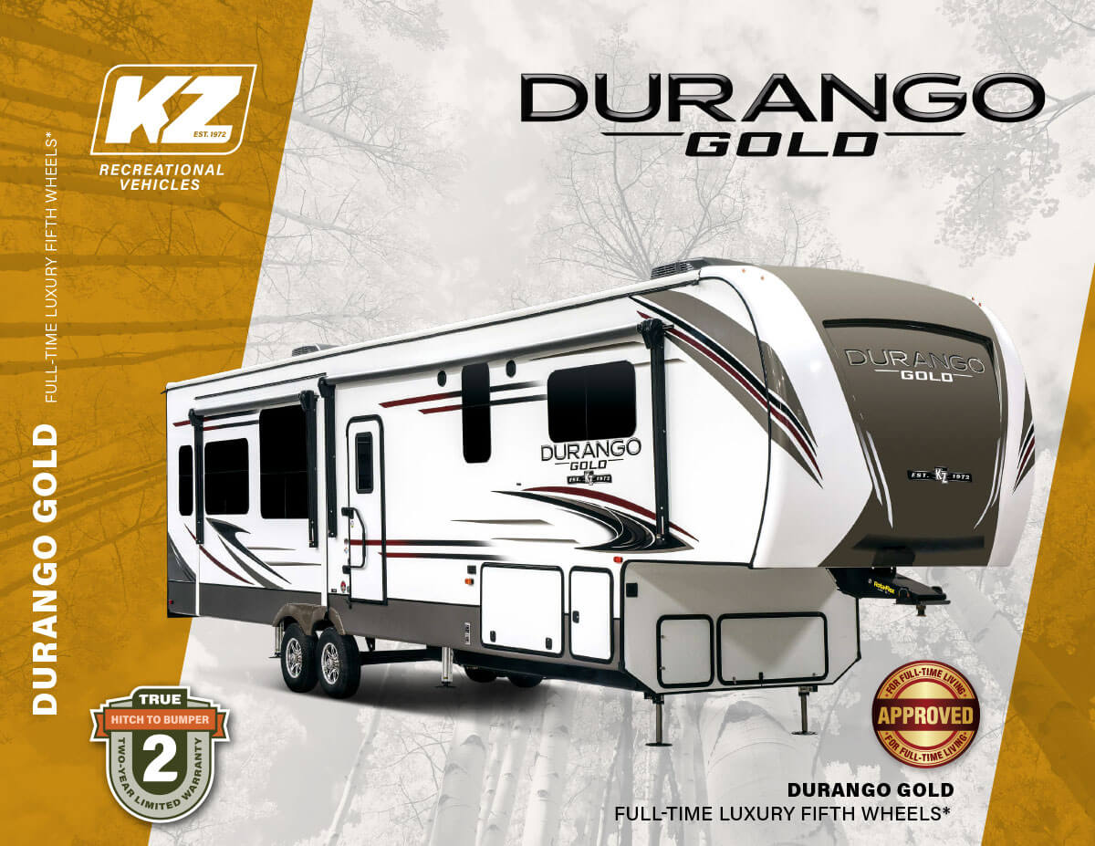 2020 KZ RV Durango Gold Full-Time Luxury Fifth Wheels Brochure