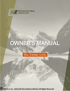 2026 KZ RV Owners Manual
