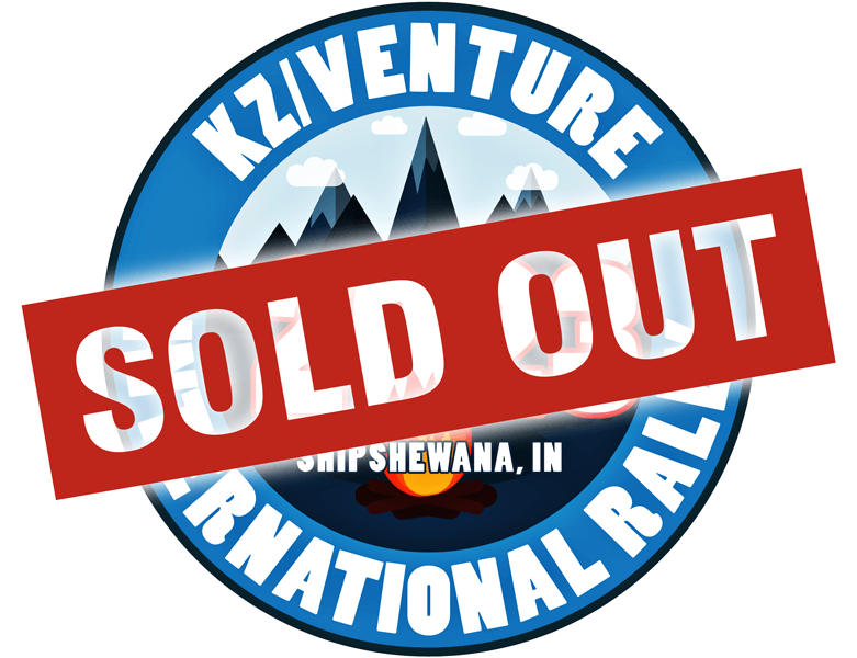 KZ and Venture 2023 International Rally Logo Sold Out