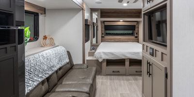 2026 KZ RV Connect Mini CM171RK Travel Trailer Back to Front