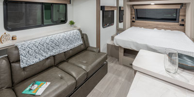 2026 KZ RV Connect Mini CM231BH Travel Trailer Mink Sofa and Queen Bed