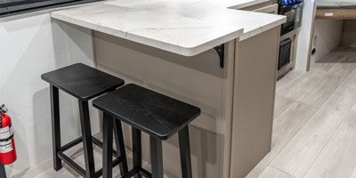 2026 KZ RV Connect Mini CM231BH Travel Trailer Bar Style Seating Stool