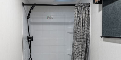 2026 KZ RV Connect Mini CM231BH Travel Trailer Bathroom Shower Porcelain Toilet