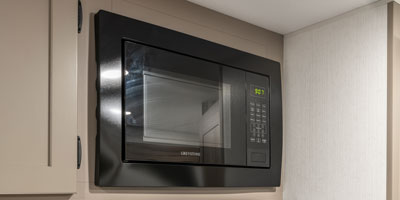 2026 KZ RV Connect Mini CM231BH Travel Trailer Microwave Close