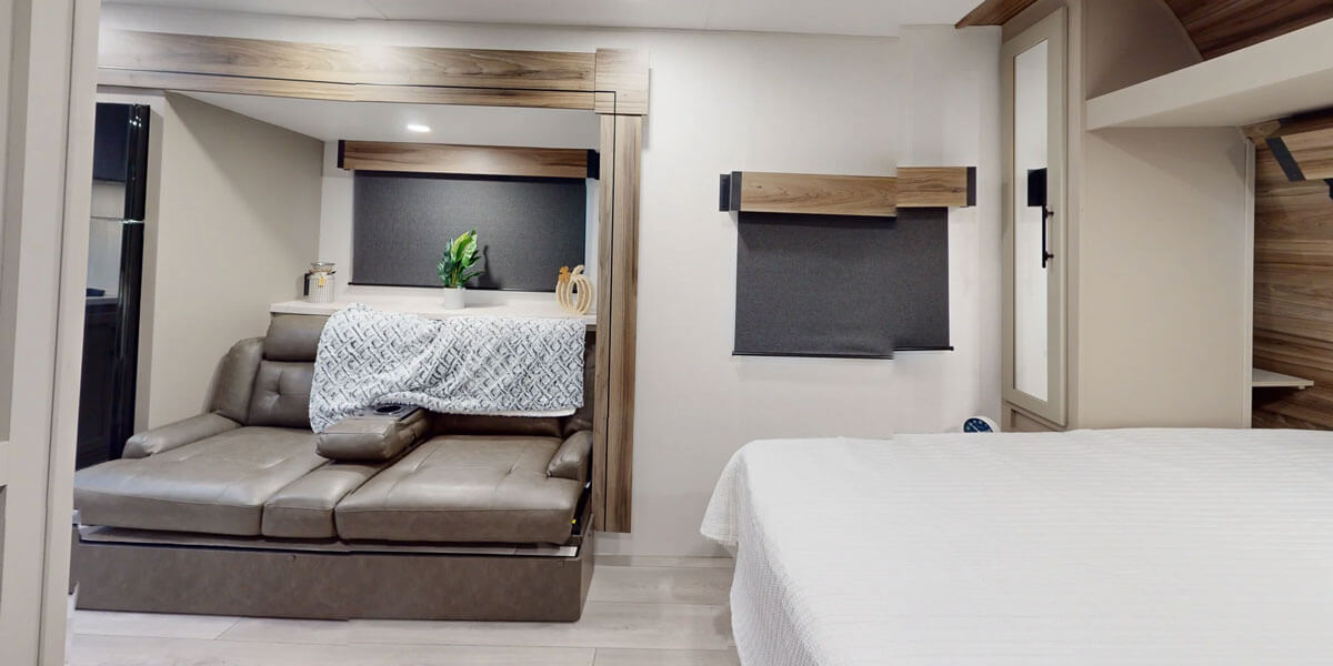 2026 KZ RV Connect Mini CM171RK Travel Trailer Interior 360