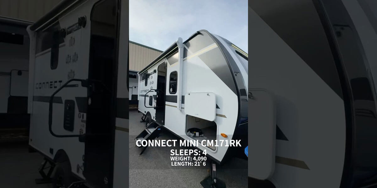 2026 KZ RV Connect Mini CM171RK Travel Trailer Quick Tour Video
