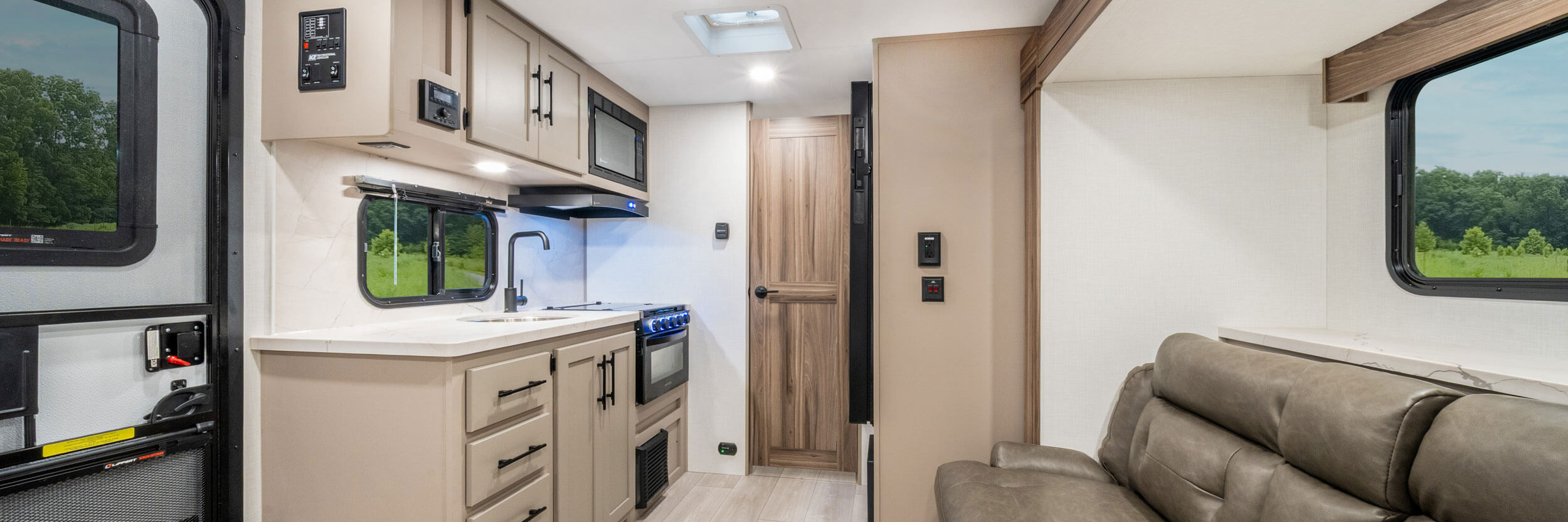 2027 KZ RV Connect Mini CM181RB Ultra Lightweight Travel Trailer Kitchen