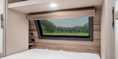 2027 KZ RV Connect Mini CM181RB Travel Trailer Bedroom Storage