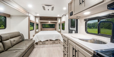 2027 KZ RV Connect Mini CM181RB Travel Trailer Rear to Front