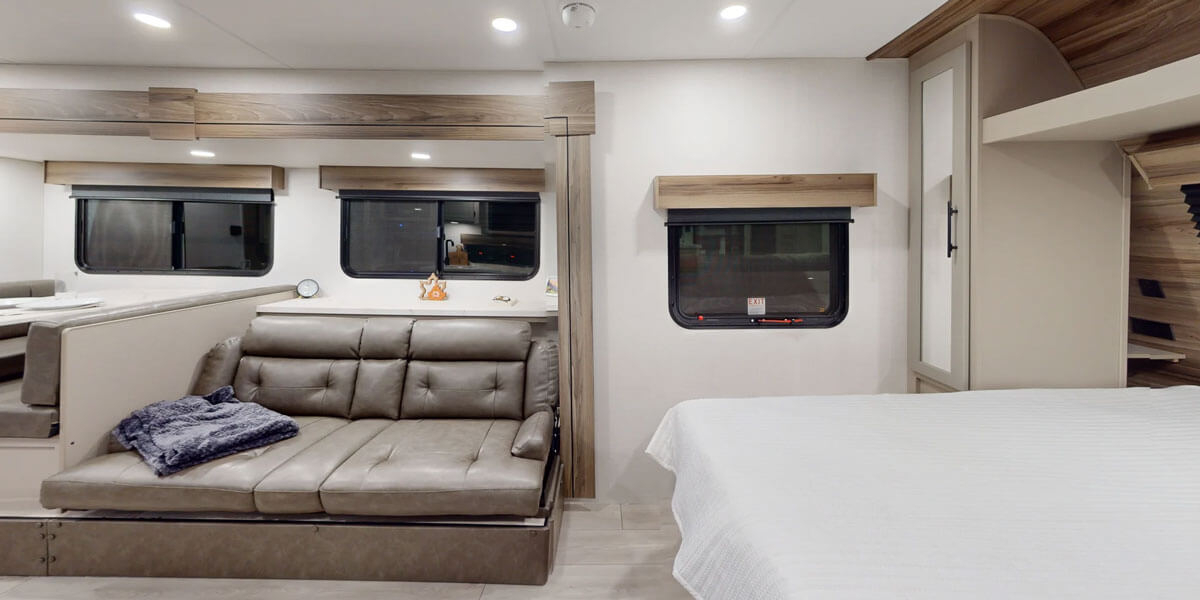 2027 KZ RV Connect Mini CM221RB Travel Trailer Interior 360
