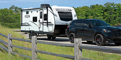 2023 KZ RV Connect SE C211MKSE Lightweight Travel Trailer with Tow Vehicle