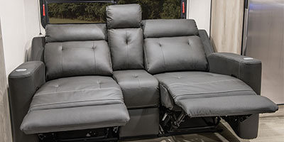 2023 KZ RV Connect SE C221FKKSE Travel Trailer Theater Seating Reclined