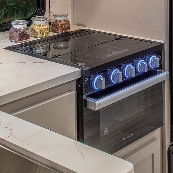 2024 KZ RV Connect SE C312BHKSE Travel Trailer Kitchen Oven with Range