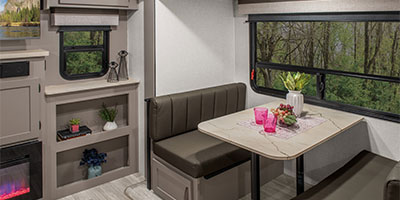2024 KZ RV Connect SE C221RESE Travel Trailer Living Room Dinette