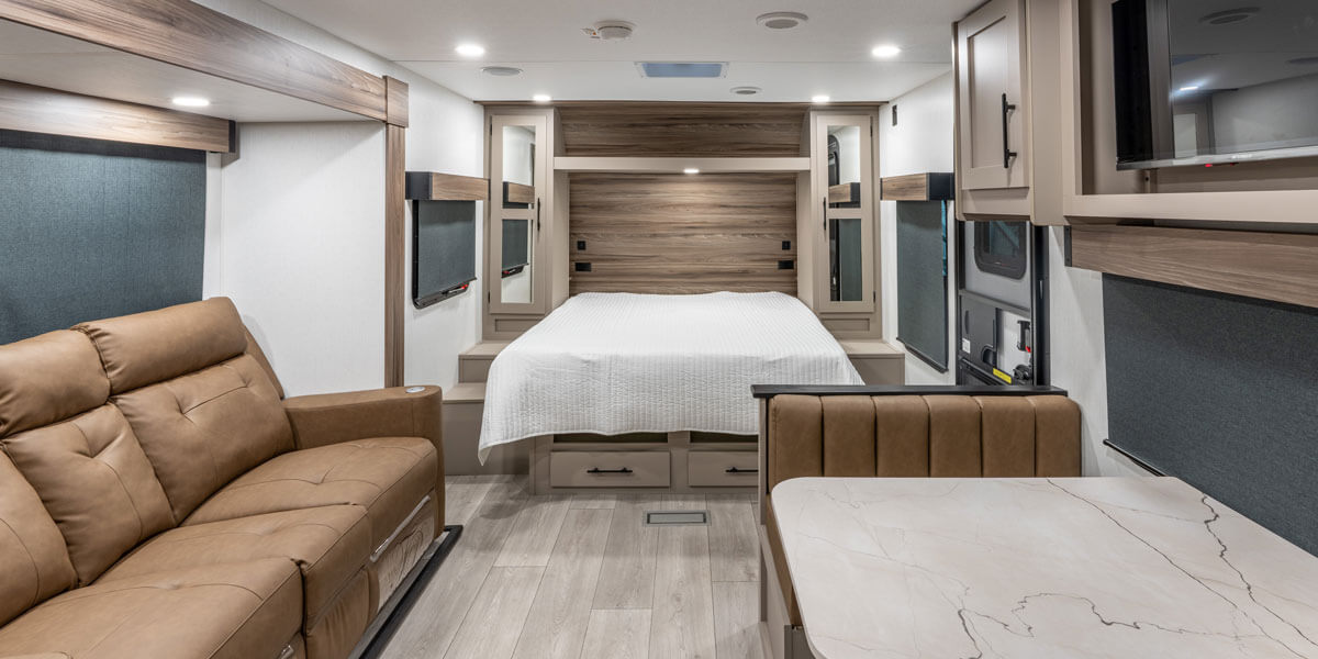 2026 KZ RV Connect SE C211MKSE Travel Trailer Back to Front