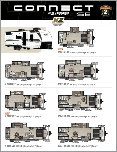 2026 KZ RV Connect SE Lightweight Travel Trailers Flyer