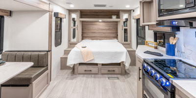 2026 KZ RV Connect SE C201MLSE Travel Trailer Back to Front