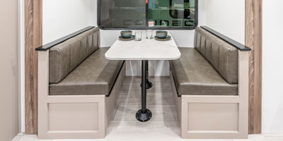 2026 KZ RV Connect SE C201MLSE Travel Trailer Booth Dinette