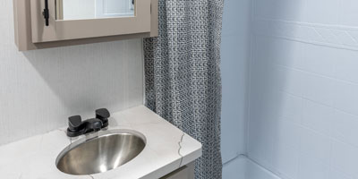 2026 KZ RV Connect SE C211MKSE Travel Trailer Bathroom Vanity