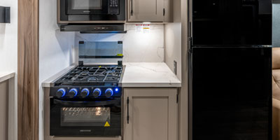 2026 KZ RV Connect SE C211MKSE Travel Trailer Kitchen Appliances