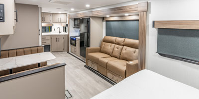 2026 KZ RV Connect SE C211MKSE Travel Trailer Living Room
