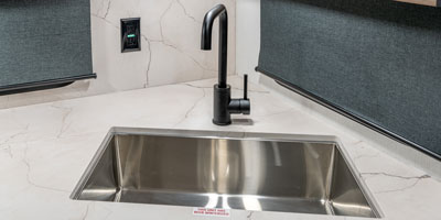 2026 KZ RV Connect SE C211MKSE Travel Trailer Stainless Sink