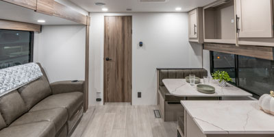 2026 KZ RV Connect SE C221RKSE Travel Trailer Mink Back to Front