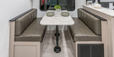 2026 KZ RV Connect SE C221RKSE Travel Trailer Mink Booth Dinette
