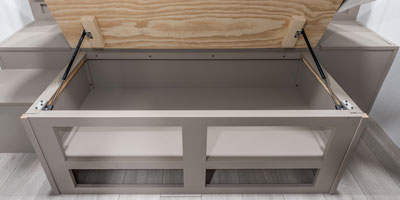 2026 KZ RV Connect SE C221RKSE Travel Trailer Under Bed Storage