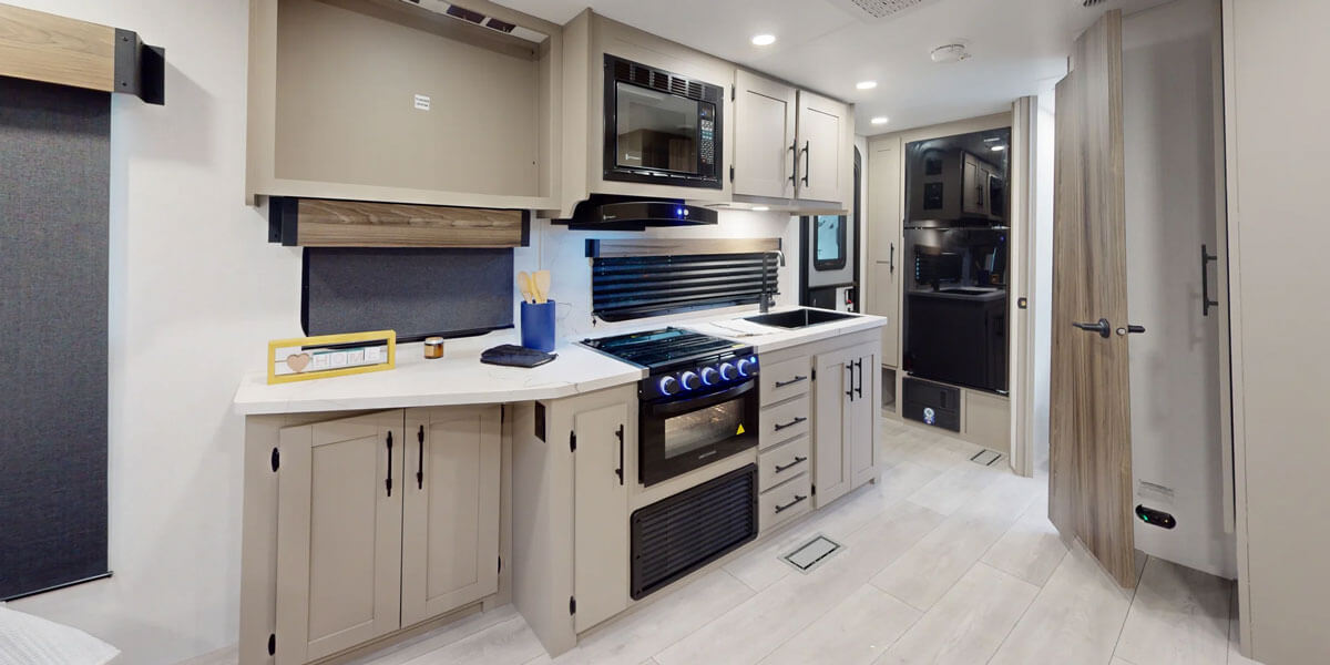 2026 KZ RV Connect SE C201MLSE Travel Trailer Interior 360