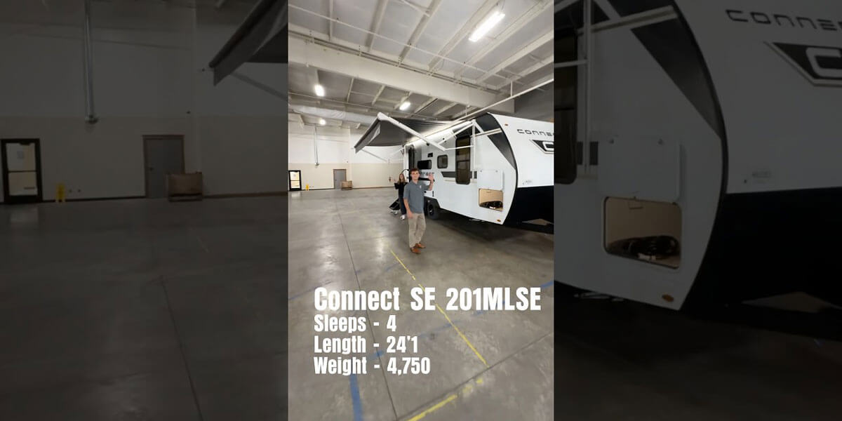 2027 KZ RV Connect SE C201MLSE Travel Trailer Quick Tour Video