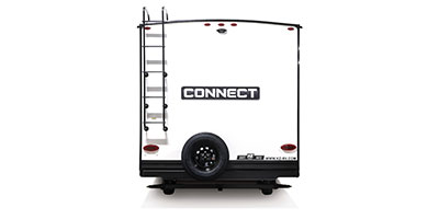 2023 KZ RV Connect C312RE Travel Trailer Exterior Rear Profile